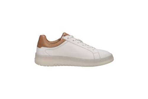 An image of Bagatt 'AJF08' sneaker - white/tan - SOLD