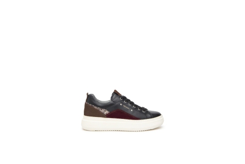 An image of Nero Giardini 'I411592D' platform trainer - black/multi