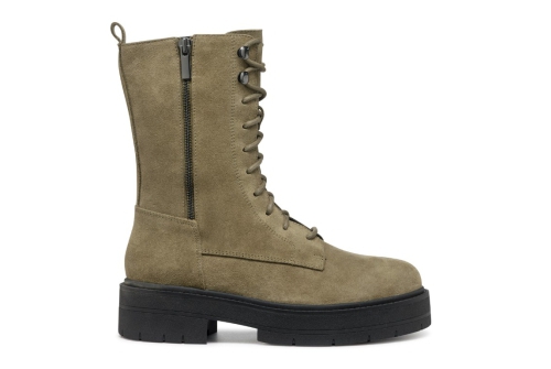 An image of Geox 'Spherica' suede ankle boot - musk