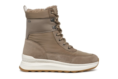 An image of Geox 'Spherica Actif' ankle boot - taupe