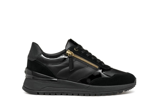 An image of Geox 'Desya' sneaker - black