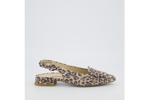 An image of Paul Green '6090' pointed flat - leopardino