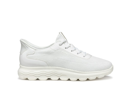 An image of Geox 'Spherica Plus' trainer - white 